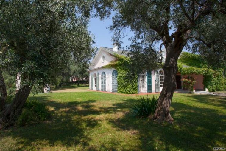 Giardino di Villa Roseto a Imperia