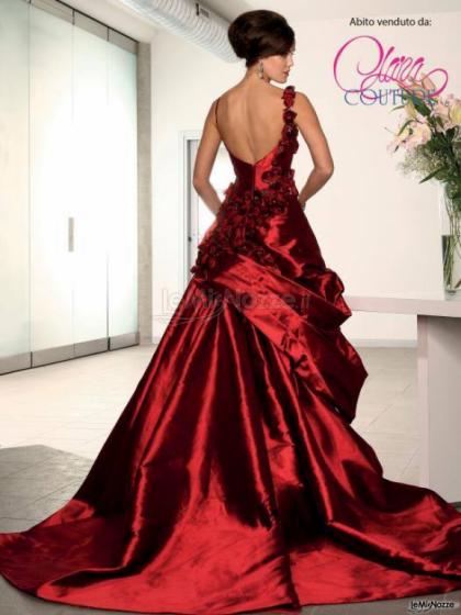 Abito sposa rosso - Clara Couture