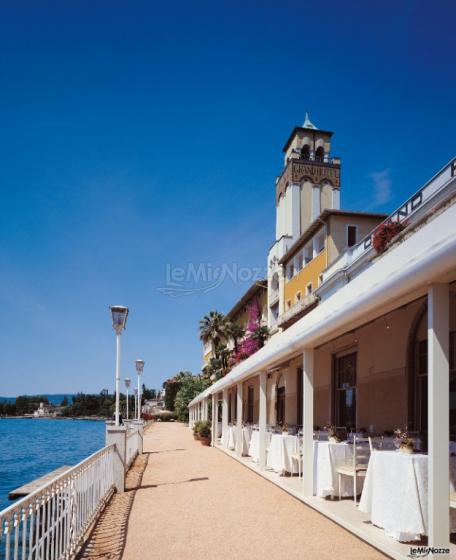 Ricevimento di matrimonio sul lago