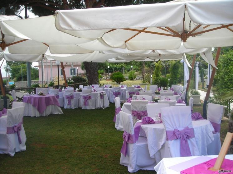 Ricevimento di matrimonio in giardino - Ristorante Bellavista