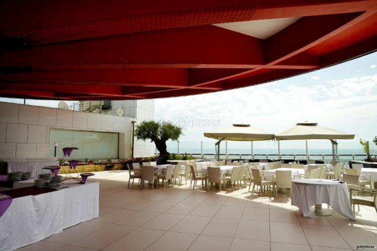 Terrazza per il matrimonio