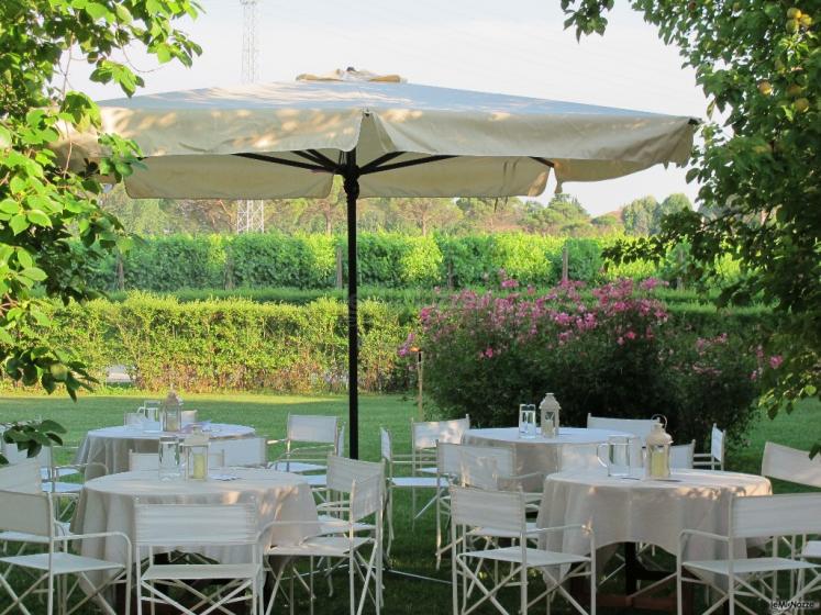 Ricevimento di matrimonio in giardino - Tesa dei Tiepolo