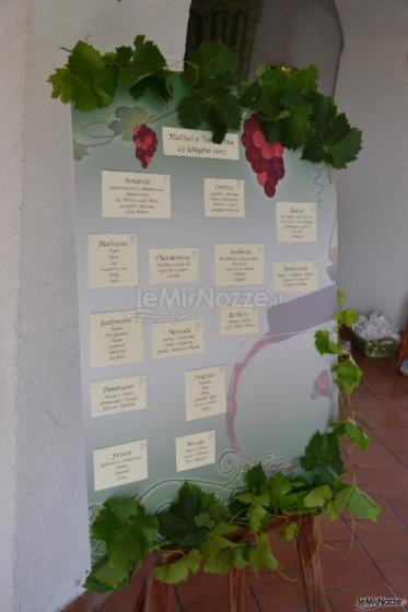 Tableau de Mariage Infiniti Eventi