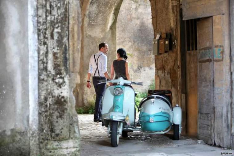 Maggiolino Wedding - Sidecar vespa  e lambretta