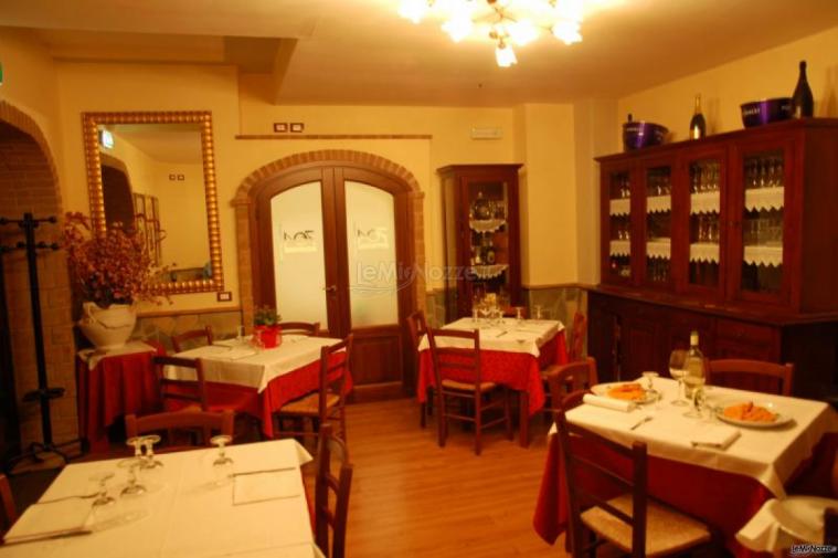 Interno del ristorante a Roma