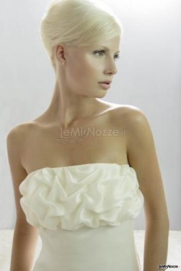 Modello Lisabonne - Particolare del corpetto dell\'abito da sposa