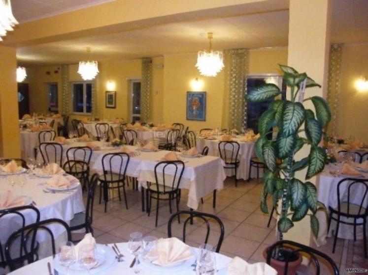 Sala per il ricevimento di matrimonio