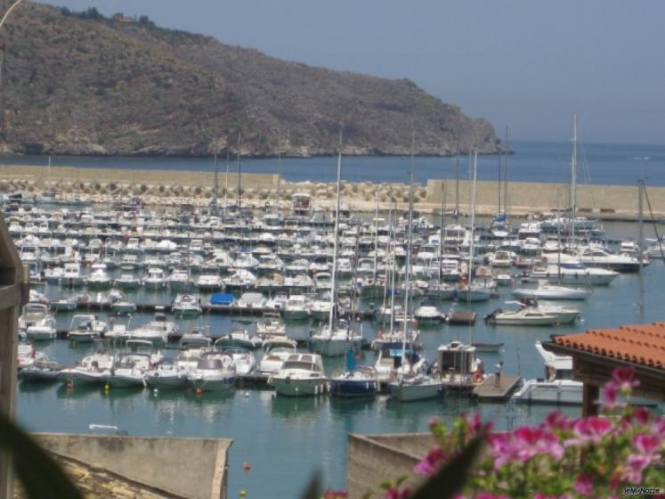 Vista di Castellammare dal Ristorante Al Burgo