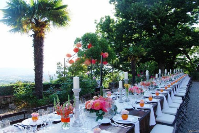 Matrimonio country chic nel Piazzale Belvedere - Villa di Striano