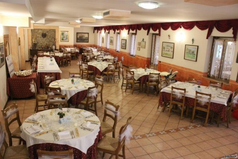 Sala per il ricevimento di matrimonio