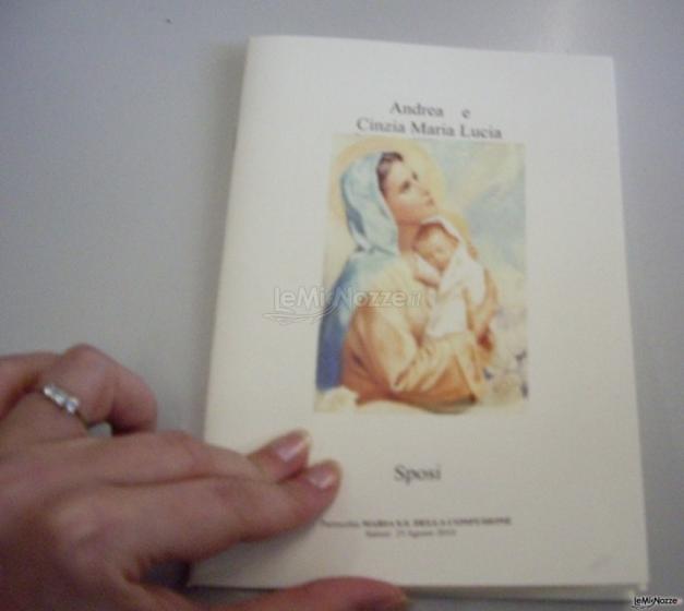 Cantelli - Libretti messa per matrimoni