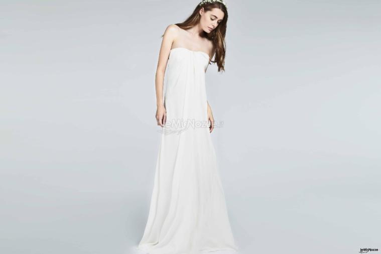 Max Mara Bridal - Abito da sposa in raso e taffetas