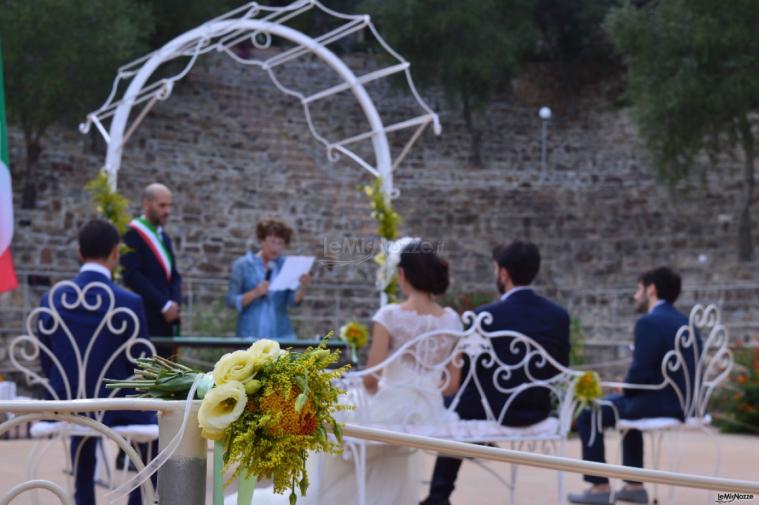 Matrimonio civile  in anfiteatro