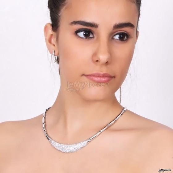 Collana Sposa con Swarovski