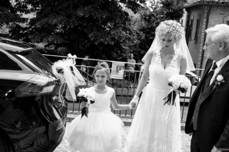 Luciano Galeotti - Foto dell'arrivo della sposa