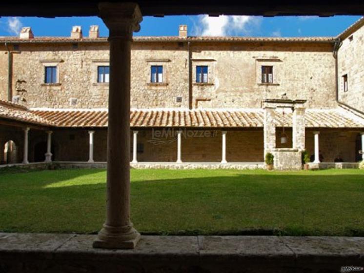 Chiostro della location di matrimonio