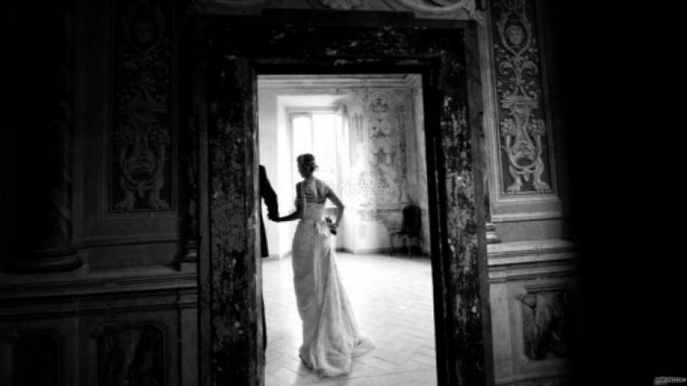 Foto della sposa di sfuggita