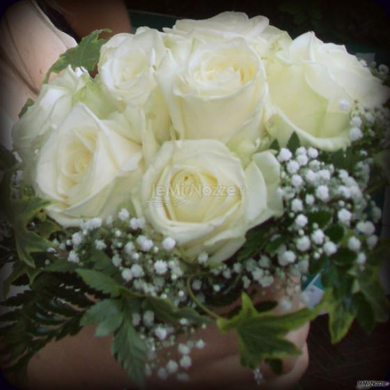 Bouquet rose bianche