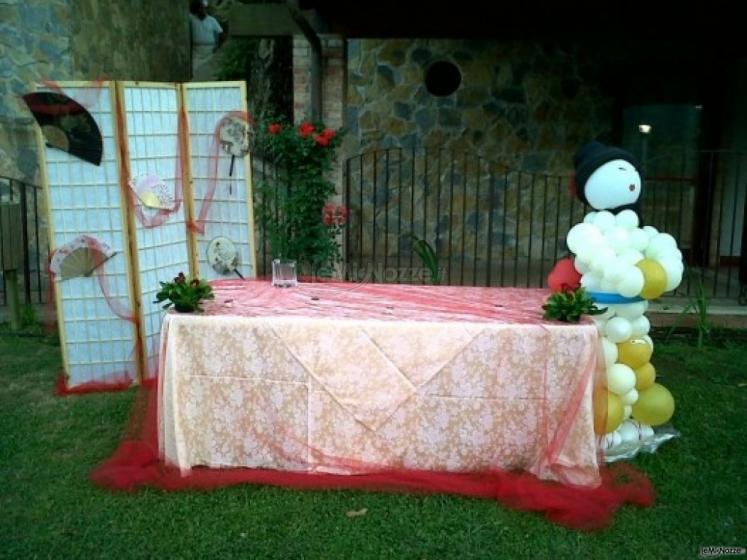 Palloncini e animazione per la festa di matrimonio a Salerno