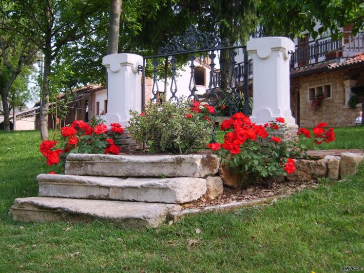 Da Valentino Ristorantino Agricolo - Il giardino fiorito