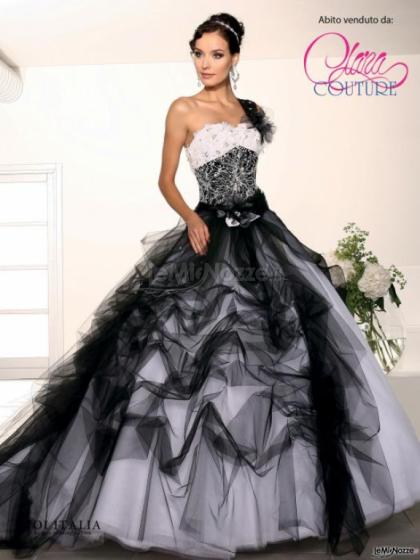 Vestito da sposa nero - Clara Couture