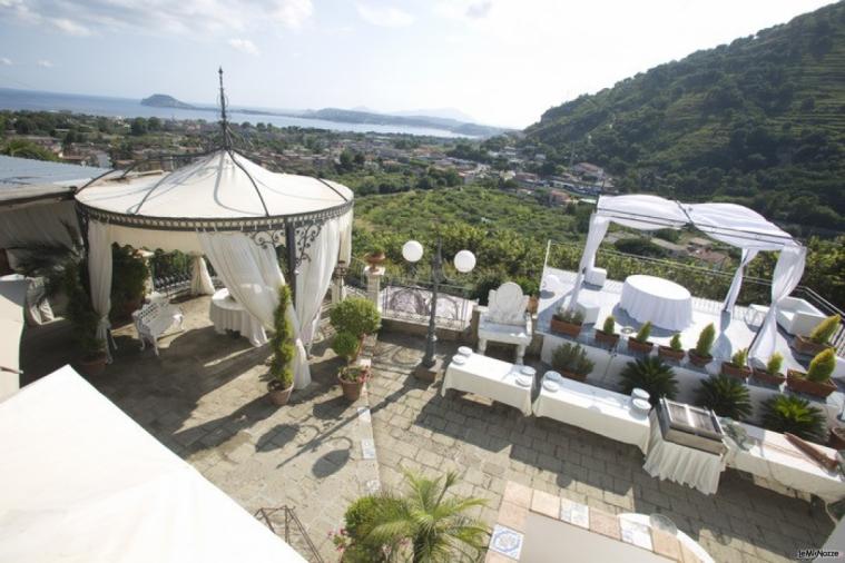 Terrazza per il matrimonio