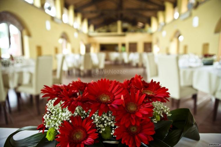 Allestimento floerale per il matrimonio