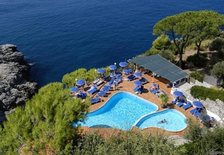 Piscina della location di matrimonio