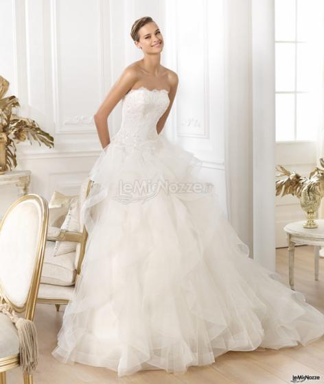 Abito da sposa in stile principesco