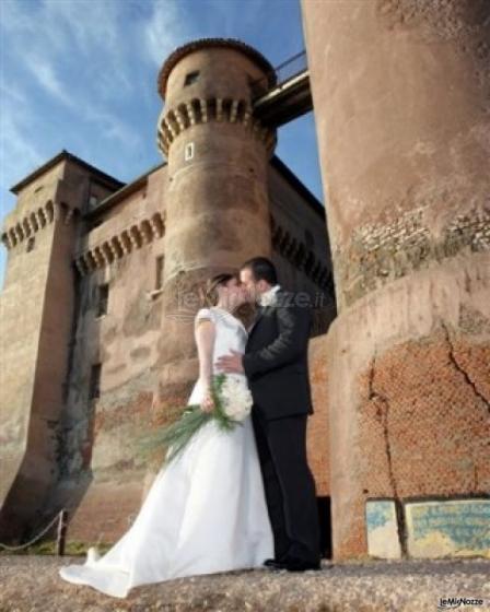 Foto degli sposi dopo il matrimonio