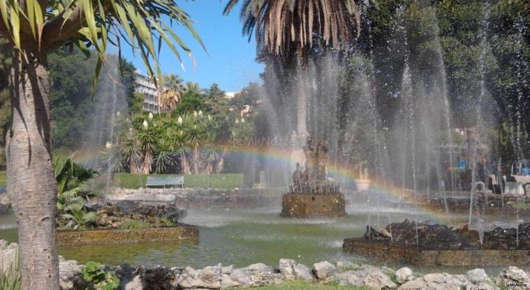 Il giardino inglese, ideale per il servizio fotografico del vostro matrimonio a Palermo