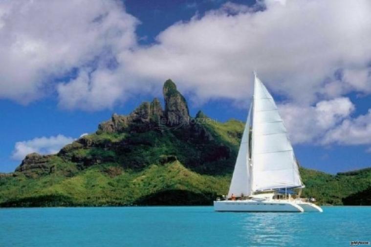 Crociera in catamarano per gli sposi