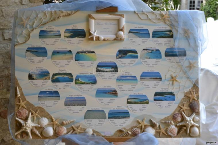 Tableau de mariage - White Passion