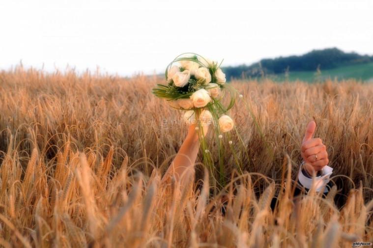 Bouquet e spighe di grano