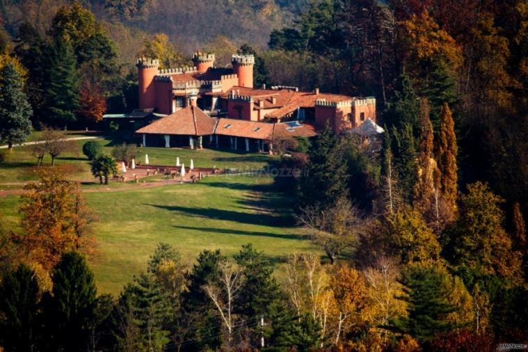 Castello per matrimoni di Gornate Olona - vista esterna