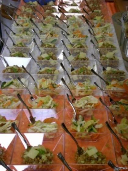 Catering per il banchetto di nozze