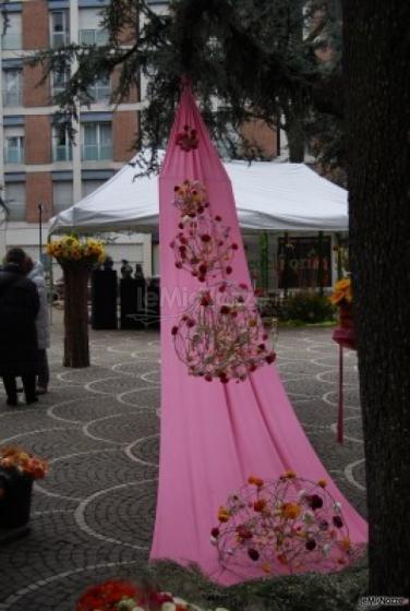 Allestimento floreale per il matrimonio