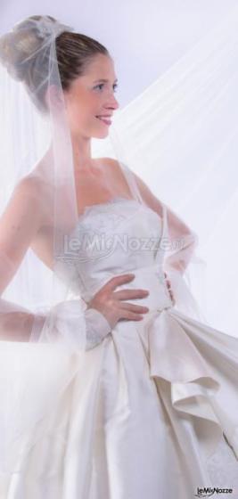 Abito per la sposa con pizzo