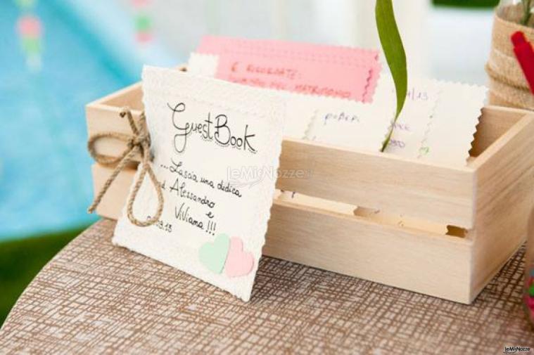 Pellizzari Wedding Planner - Bigliettini per il guestbook