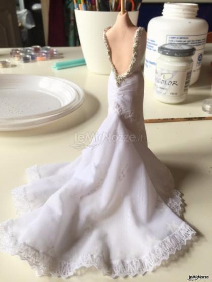 Cake Topper - Sposa in lavorazione