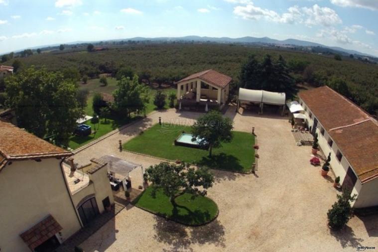 La piazzetta de
il Borgo degli Abeti