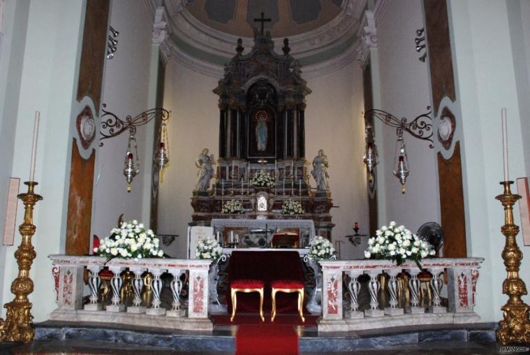 Decorazione floreale chiesa - Rose e Fiori