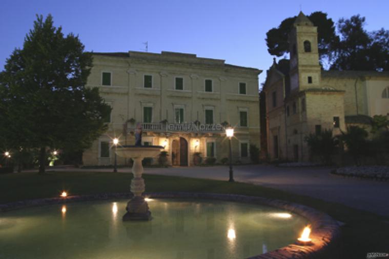 La villa al tramonto