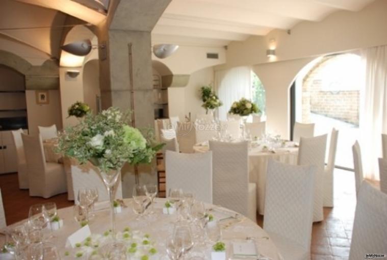 Sala allestita per i ricevimenti di matrimonio