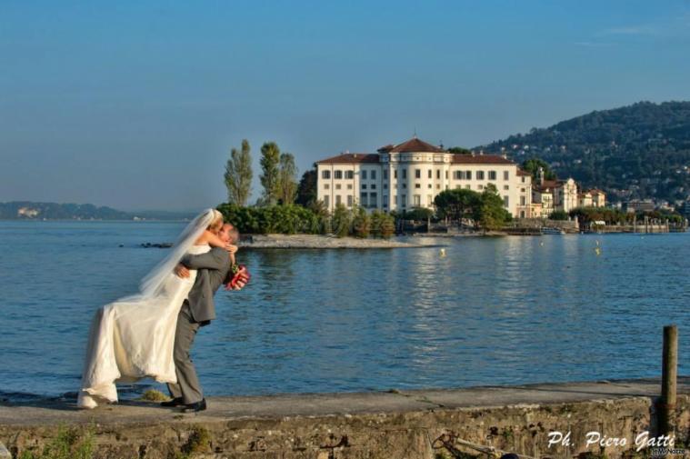 Shooting fotografico con vista sull'isola Bella