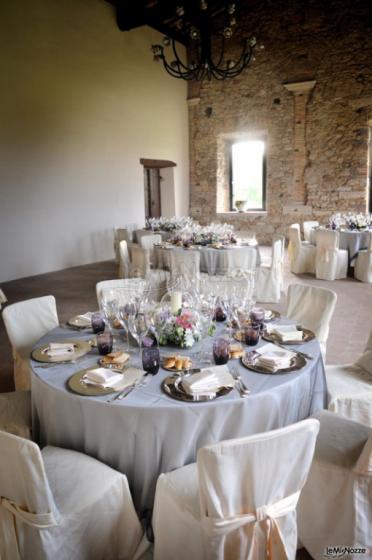 Abbazia di Sant'Andrea in Flumine - Mise en place del matrimonio