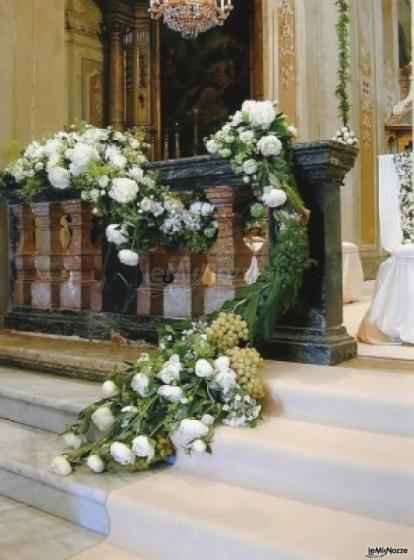 Fiori per la cerimonia di matrimonio