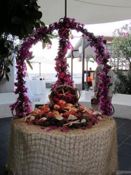 Le Pomelie - Allestimento per un matrimonio a tema mare