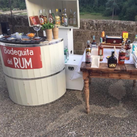 Rum Corner - Botte bianca