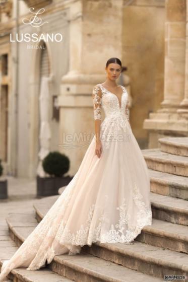 abiti cerimonia Bergamo sposa romantica Sposimmagine Atelier